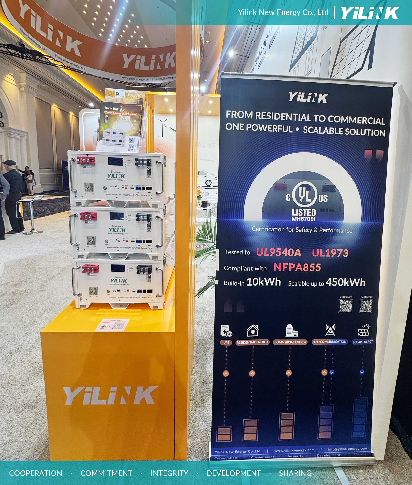 YiLiNK Showcases Cutting-Edge Lithium Battery & Energy Storage Solutions at RE+ Las Vegas 2025 YiLiNK Showcases Cutting-Edge Lithium Battery & Energy Storage Solutions at RE+ Las Vegas 2025