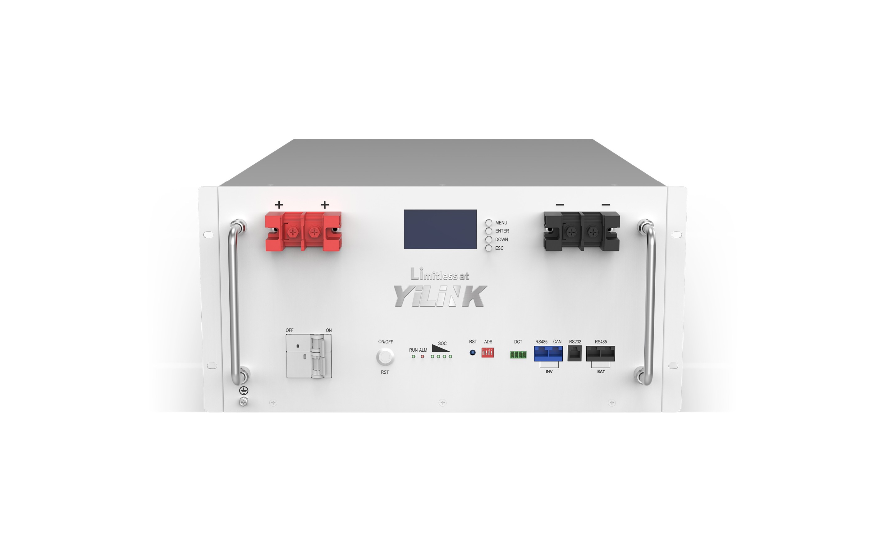 Rack Mounted 48V200Ah LifePO4 Lithium Battery YiLiNK iPower