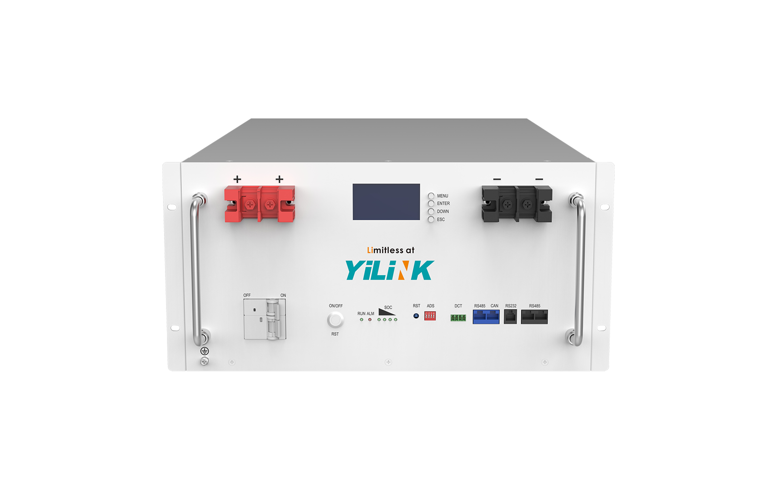 Rack Mounted 48V200Ah LifePO4 Lithium Battery YILINK iPower