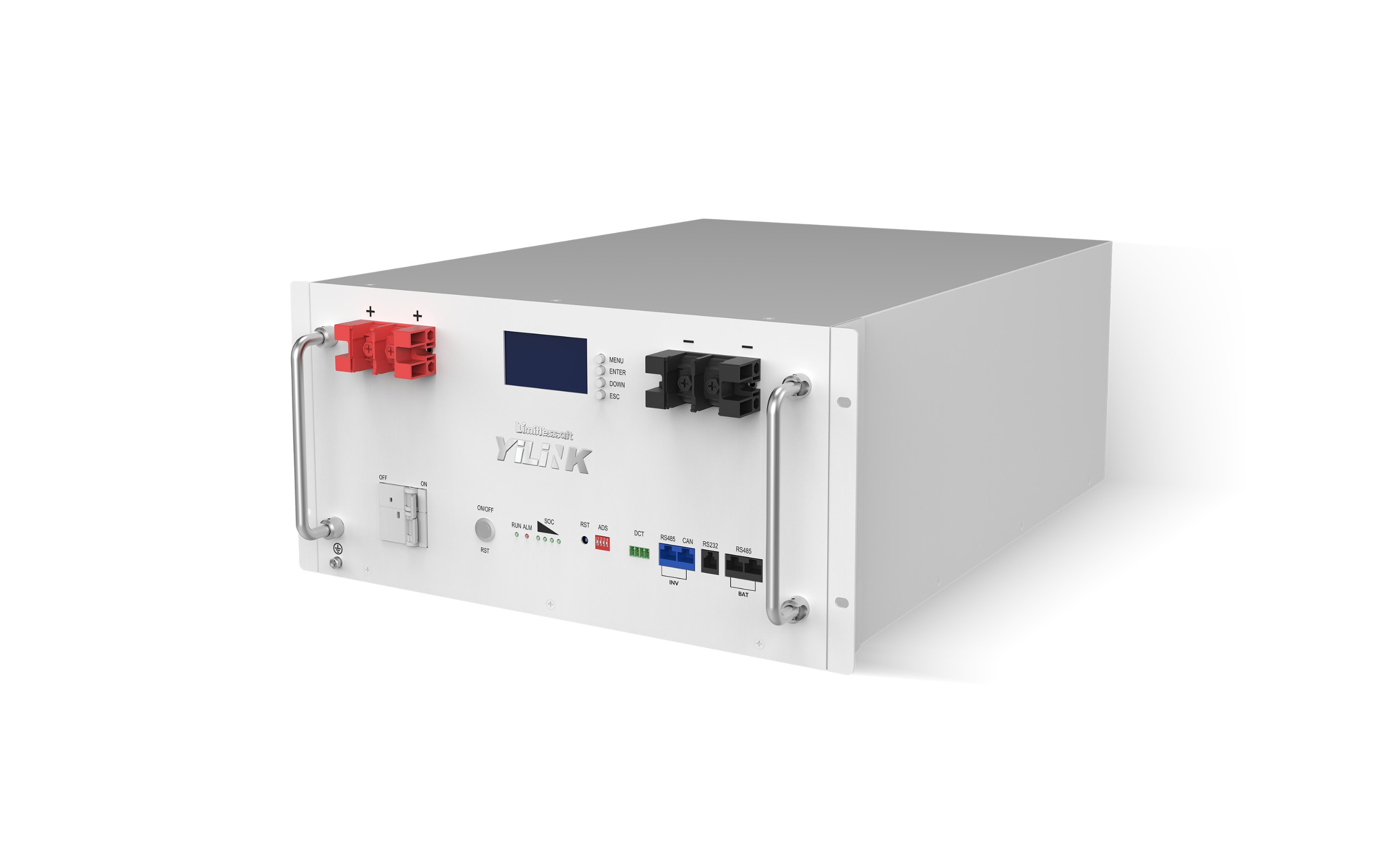 Rack Mounted 48V200Ah LifePO4 Lithium Battery YiLiNK iPower