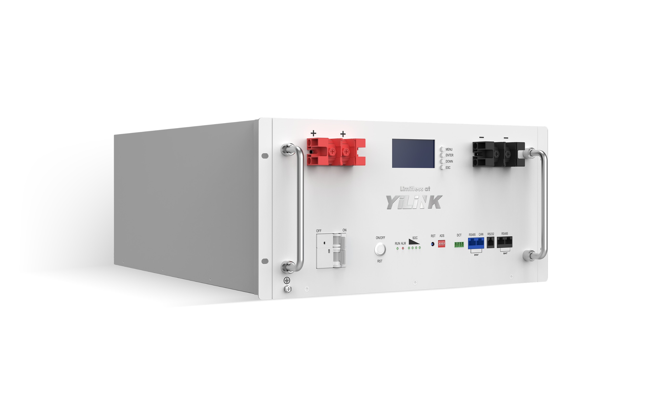 Rack Mounted 48V200Ah LifePO4 Lithium Battery YiLiNK iPower