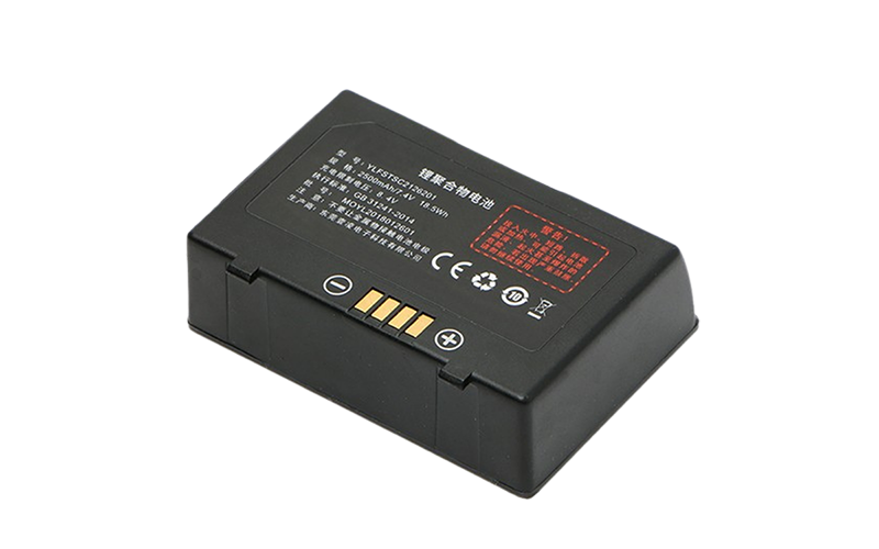 Lithium Li-polymer Battery 7.4V 2.5AH For Handheld Device
