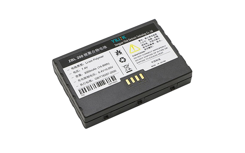  Lithium Li-polymer 7.4V 2AH Battery Pack For Handheld Device