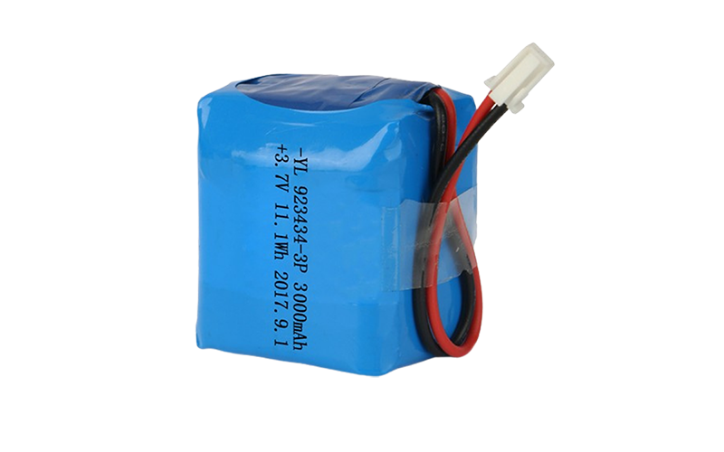 Lithium Li-polymer 923434 3.7V 3000mAh Battery Pack  For Outdoor Equipment