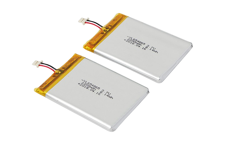 Lithium Li-polymer  654865 3.7V 2200mAH Battery Pack For Digital Products