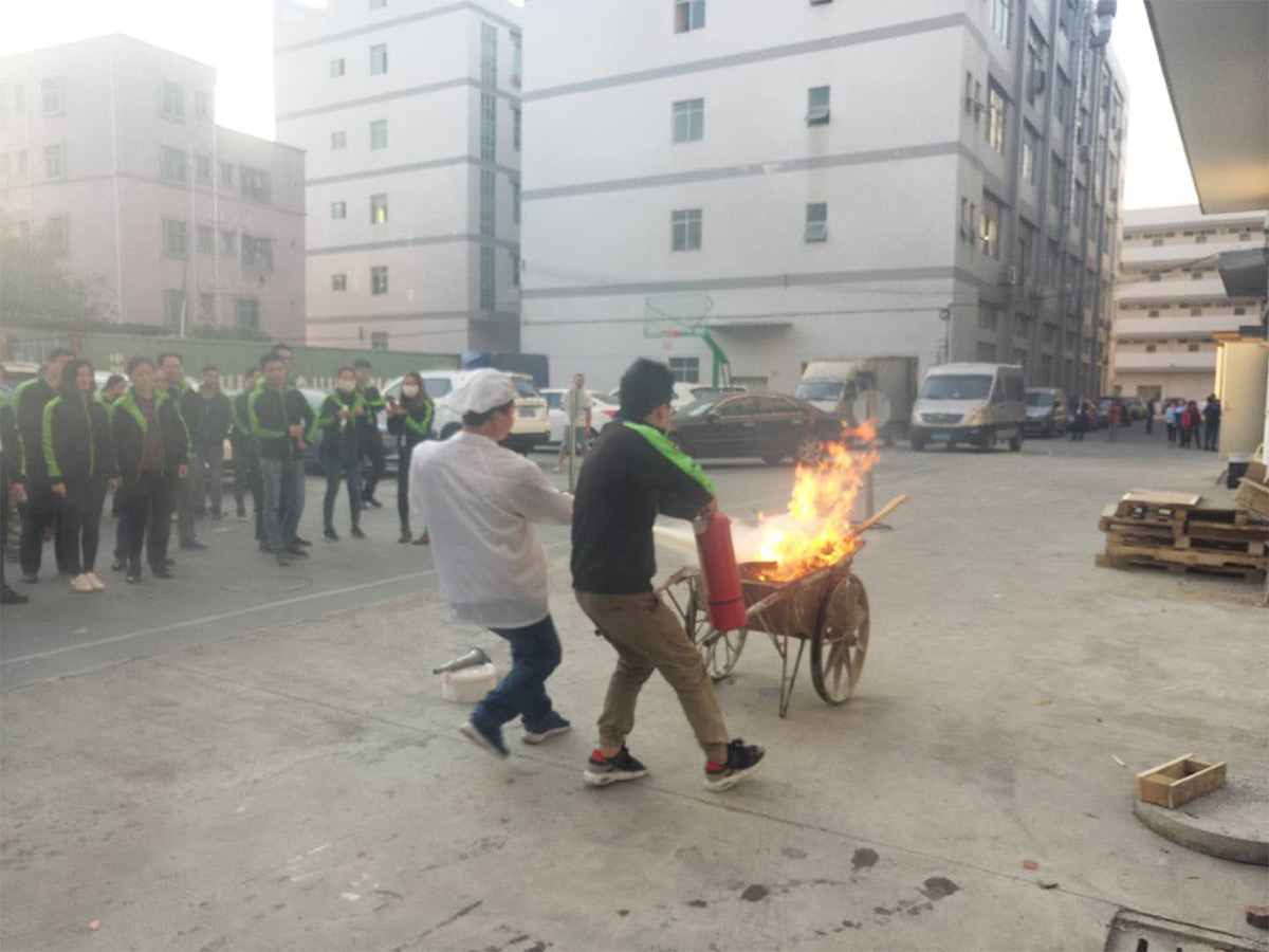 Safety Training and Fire Drill, YILINK is in action Safety Training and Fire Drill, YILINK is in action