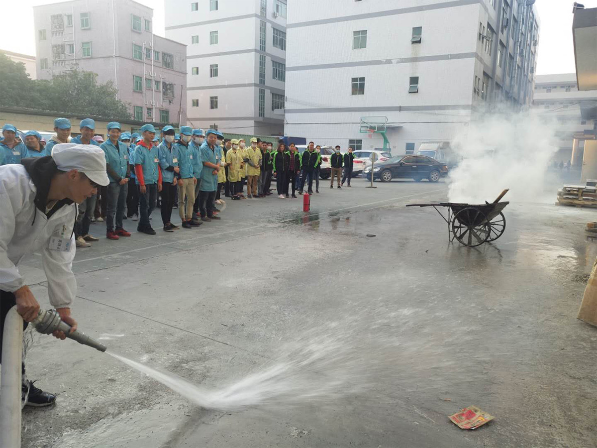 Safety Training and Fire Drill, YILINK is in action Safety Training and Fire Drill, YILINK is in action