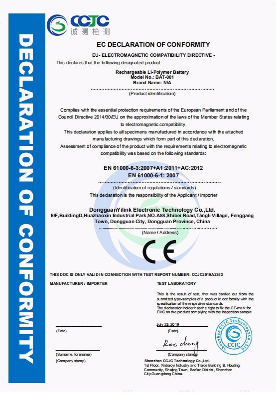 CE Certification