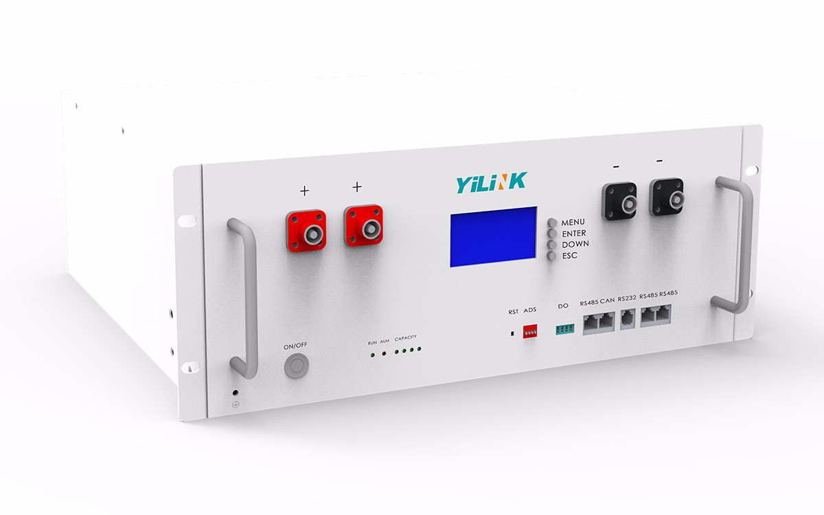 Rack Mounted 24V200Ah 4.8Kwh LifePO4 Lithium Battery YILINK iPower 
