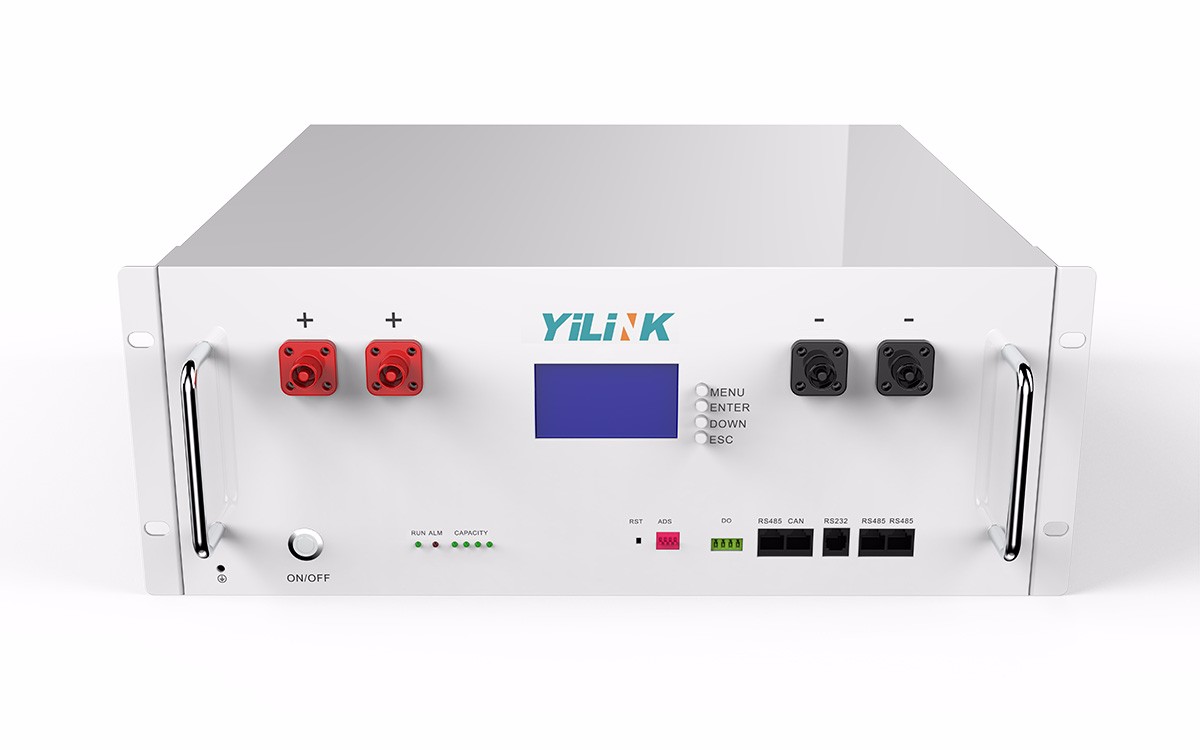 Rack Mounted 24V200Ah 4.8Kwh LifePO4 Lithium Battery YILINK iPower 