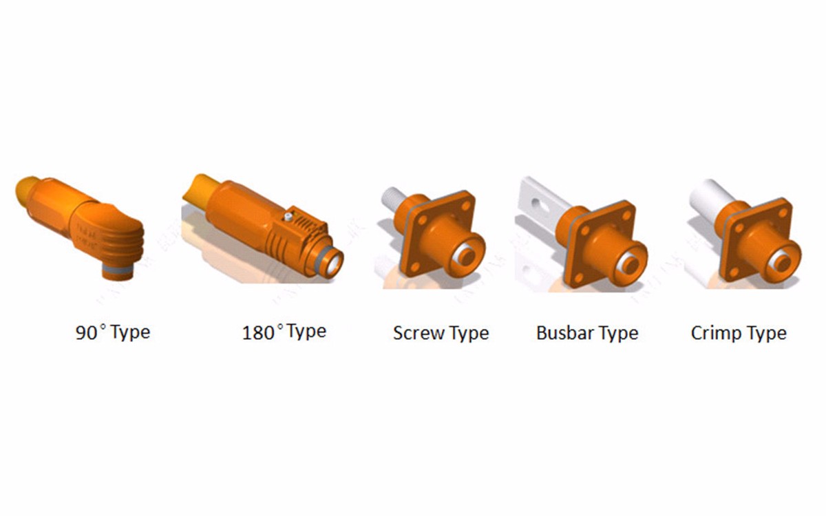 Solar battery connector