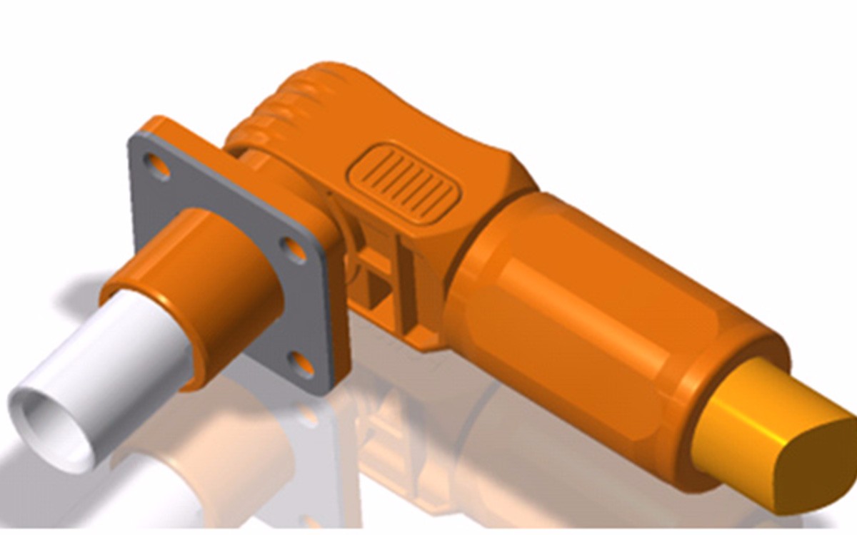 Solar battery connector