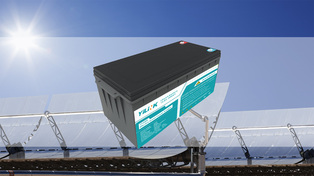 12V battery,solar battery.yilink lithium ion battery LFP battery