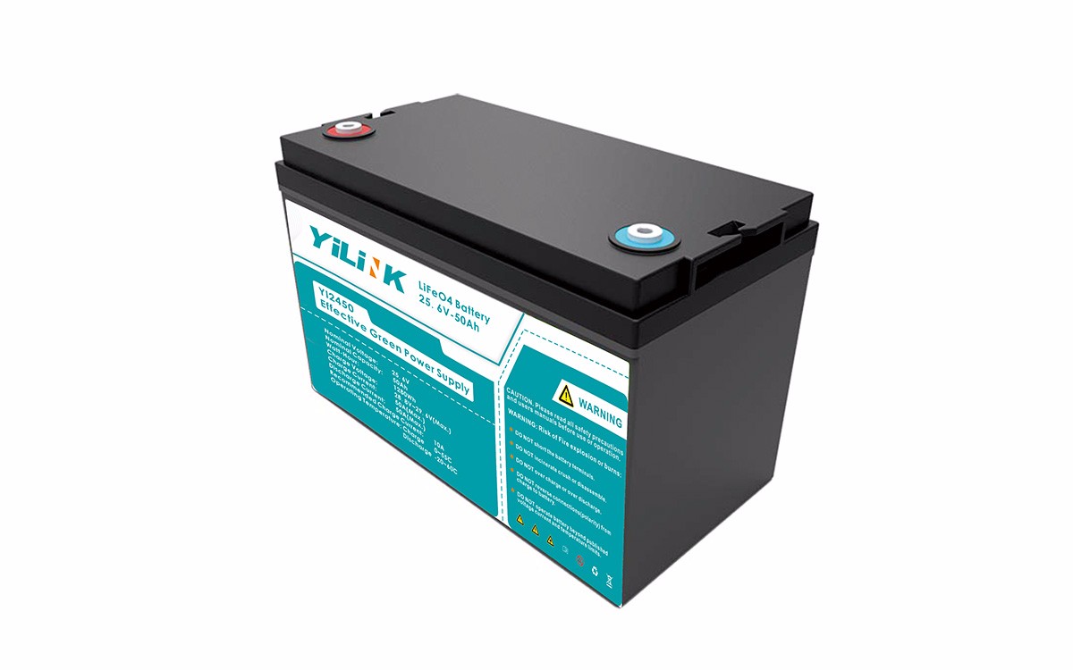 Lithium ion Lifepo4 24V50Ah 1200Wh Battery Lead Acid Battery Replacement
