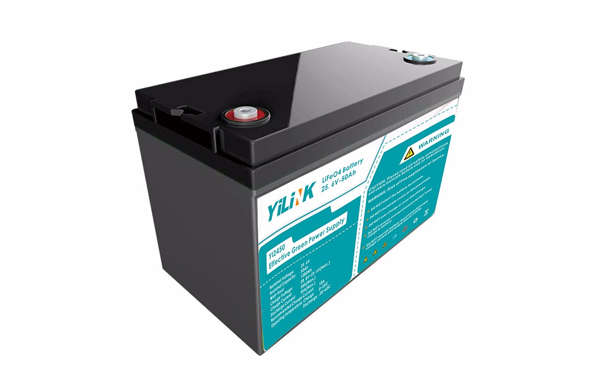 Lithium ion Lifepo4 24V50Ah 1200Wh Battery Lead Acid Battery Replacement