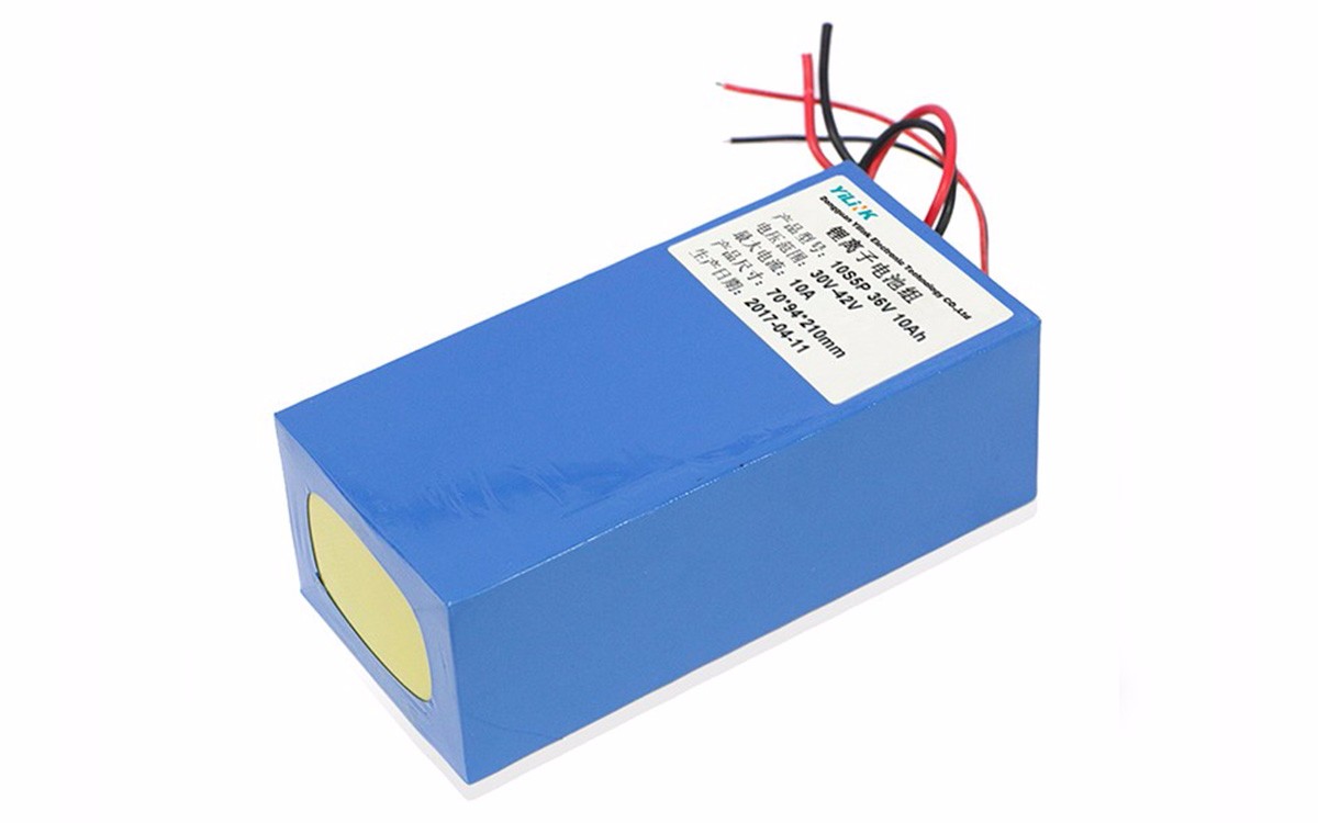 Lithium-ion NCM  36V10AH Battery Pack For Electric Vehicle