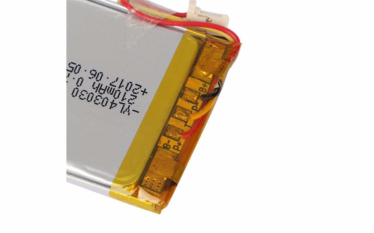 Lithium Li-polymer 403030  3.7V 210mAh Battery Pack For Digital Products