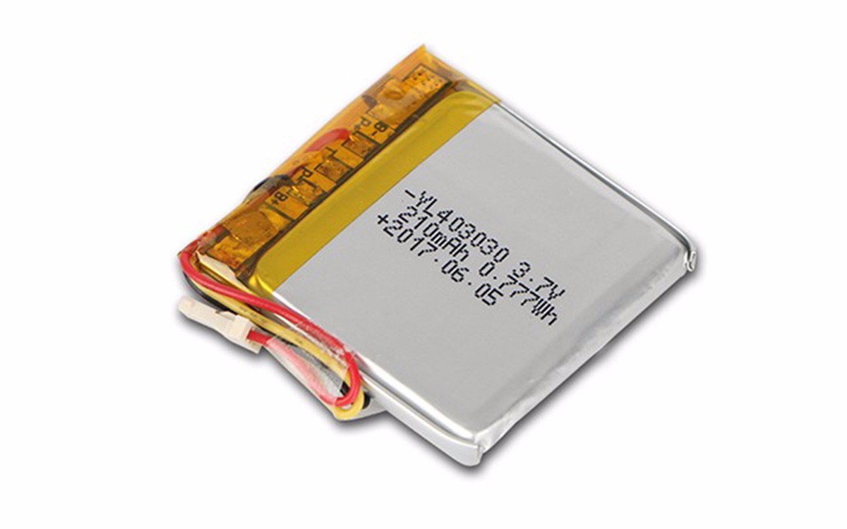 Lithium Li-polymer 403030  3.7V 210mAh Battery Pack For Digital Products
