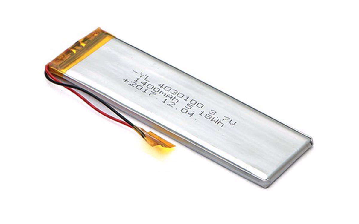 Lithium Li-polymer  4030100 3.7V 1400mAh Battery Pack For Induction Lamp