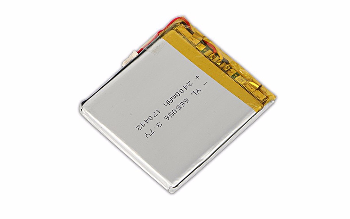 Lithium Li-polymer 665056 3.7V 2400mAH Battery Pack For Digital Products