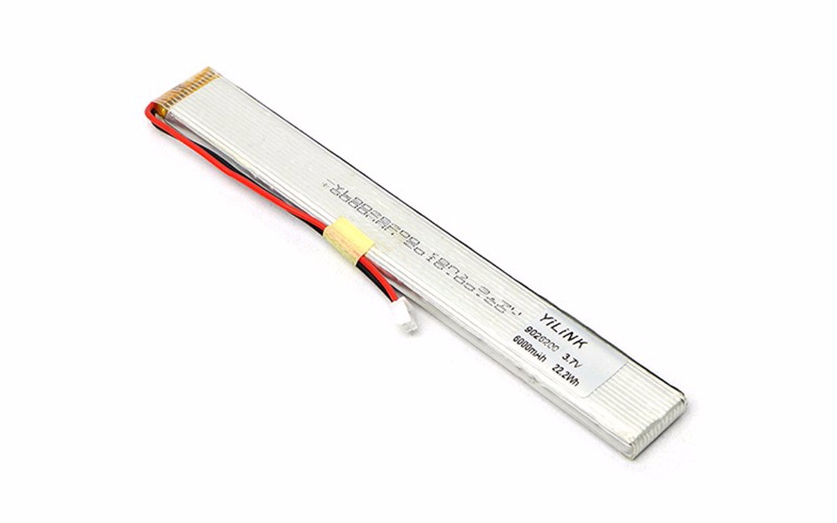 Lithium Li-polymer 3.7V 6AH Battery Pack For Induction Lamp