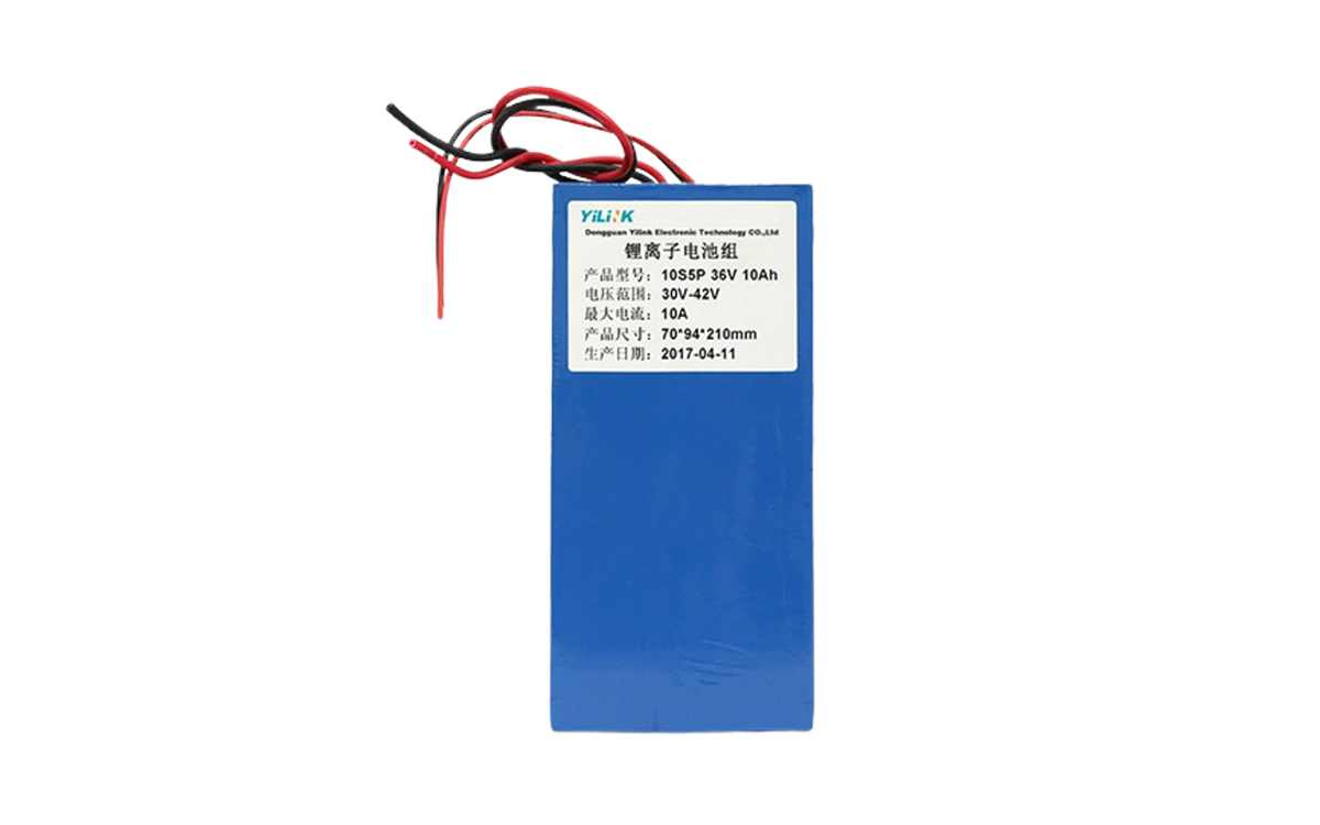 Lithium-ion NCM  36V10AH Battery Pack For Electric Vehicle