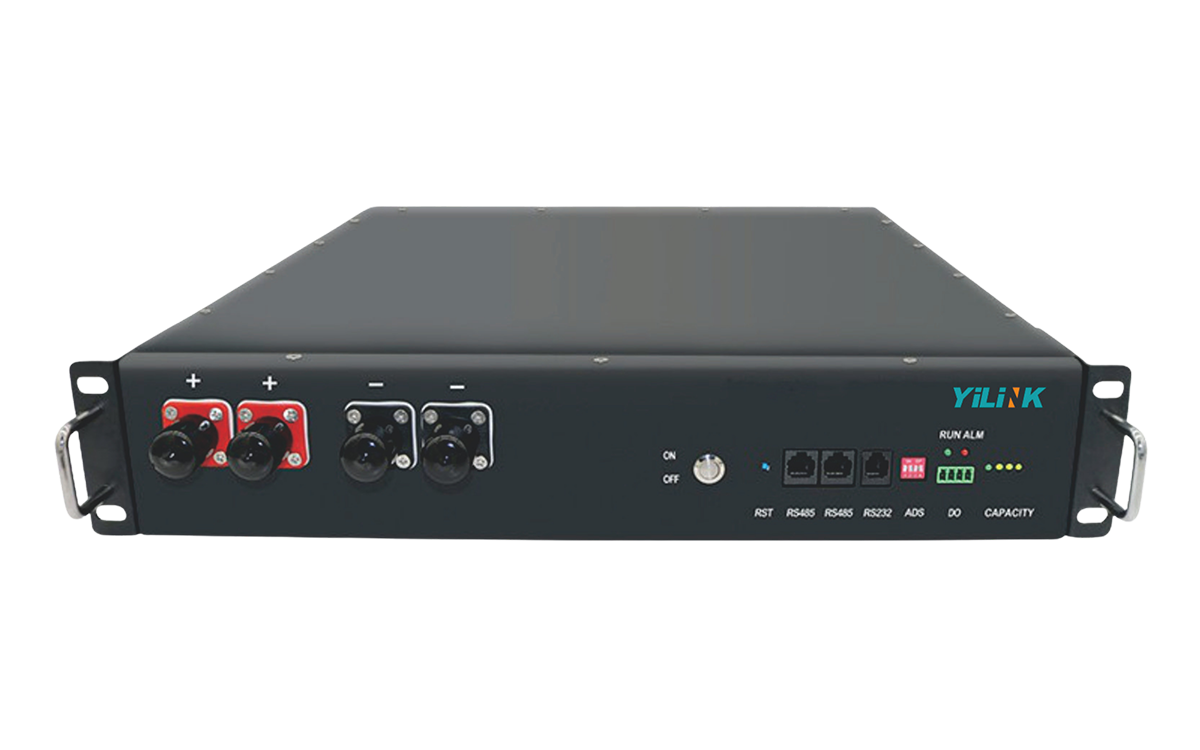 Rack Mounted 48V50Ah 2.4Kwh LifePO4 Lithium Battery YILINK iPower