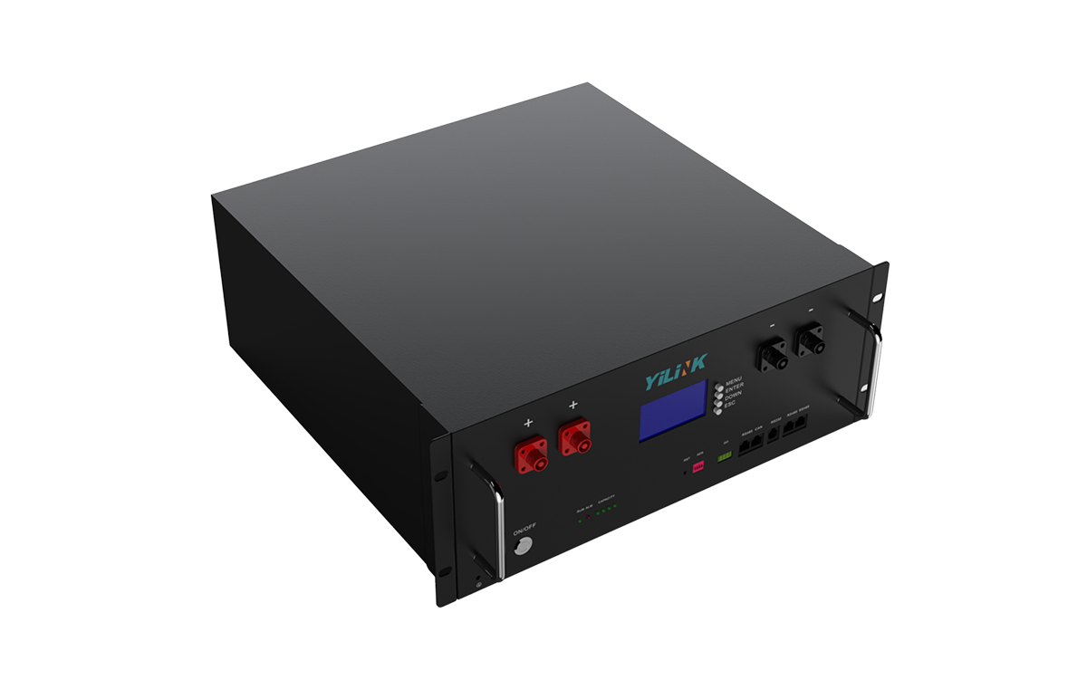 Rack Mounted 48V150Ah 7.2Kwh LifePO4 Lithium Battery YILINK iPower
