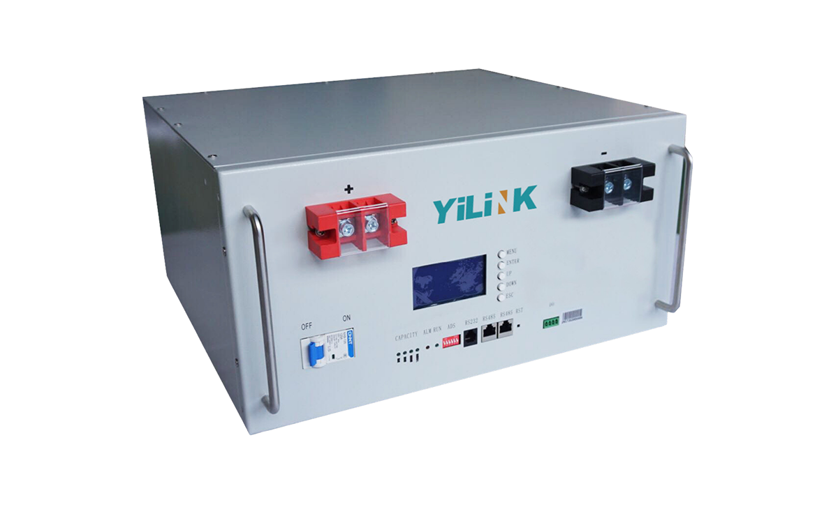 LifePO4 Lithium 48V200Ah 9.6Kwh Battery Rack Mounted for Telecom Base Station