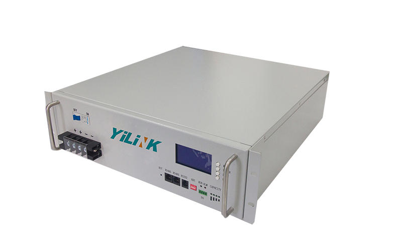 Rack Mounted 24V100Ah 4.8Kwh LifePO4 Lithium Battery YILINK iPower 